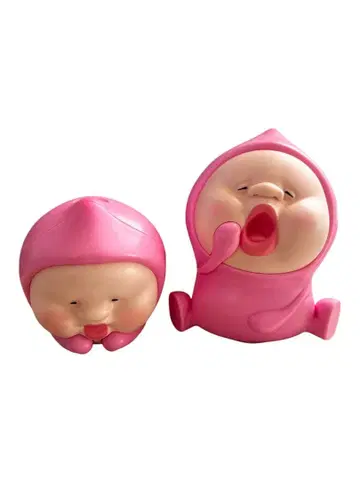 코비토즈칸 모모지리 피규어 오브제 2체 세트