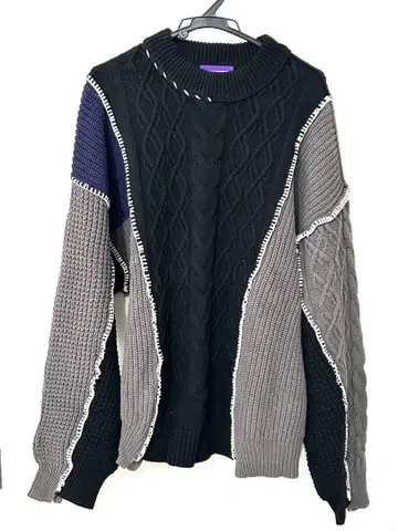 Remastered 케이블 니트 스웨터