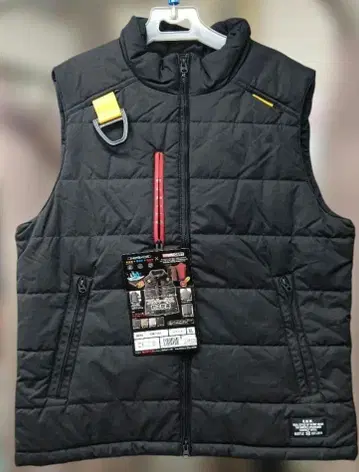 BURTLE 방한 베스트 5044 블랙 XL