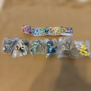 죠죠의 기묘한 모험 2 가챠 피규어 전 6종 세트