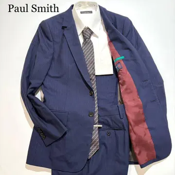 [ 현행 미사용급 ] Paul Smith 수트 스트라이프 제냐 네이비 M