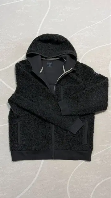 Abercrombie & Fitch 플리스 자켓 XXL 블랙