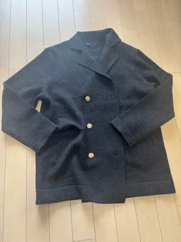 캐시미어 블렌드 니트 자켓 사이즈 38