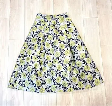 index 인덱스 새상품 자카드 스커트