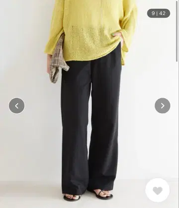 journal standard relume 스트레이트 이지 팬츠