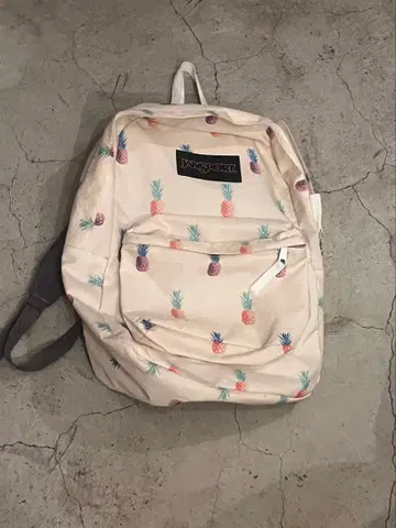 Jansport 파인애플 패턴 백팩