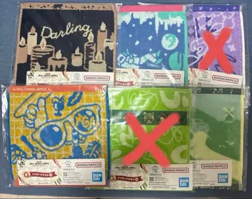 Mrs.GREEN APPLE 제일복권 G상 자카드 타월 4종 세트