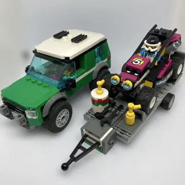 레고 60288 레이스 배기 운송 자동차 시티 정품