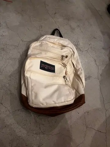 JANSPORT 아이보리 백팩