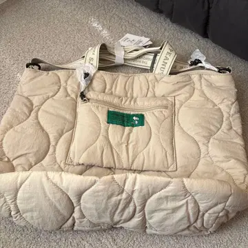 스누피 퀼팅 토트백 L