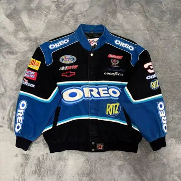 90's NASCAR OREO 레이싱 자켓 2XL