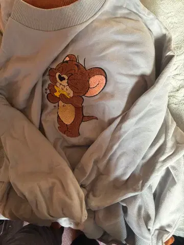 graniph 톰과 제리 제리 맨투맨 L 그레이