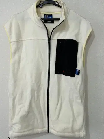 Penfield AZUL bymoussy 플리스 베스트 화이트 블랙