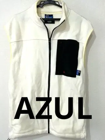 Penfield AZUL bymoussy 플리스 베스트 화이트 블랙