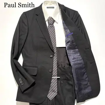 [ 현행 미사용급 ] Paul Smith 수트 셋업 도트 블랙 M