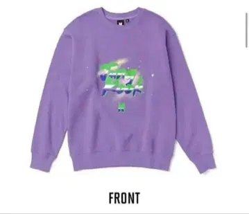 정국 맨투맨 L 사이즈 퍼플