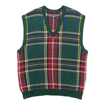 90S GAP 빈티지 올드 갭 코튼 니트 니트 베스트