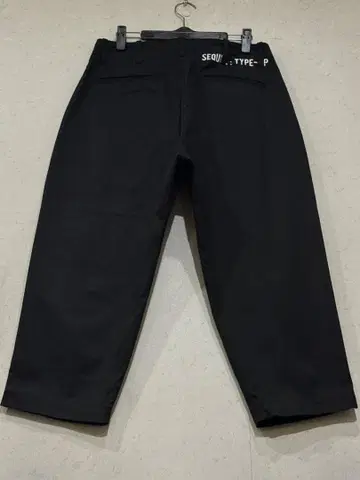 SEQUEL 시크웰 TYPE-CP 워크 팬츠 블랙 일본제 S