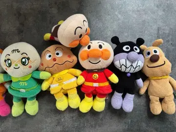 호빵맨 봉제 인형 세트