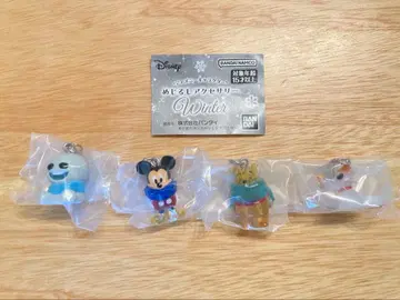 디즈니 캐릭터 메지루시 액세서리 WINTER 4종 세트