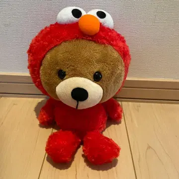 엘모 봉제 인형 중형 빨간색