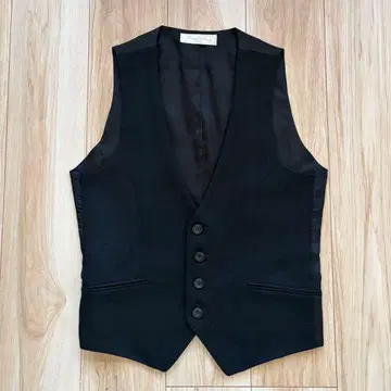 RudeGallery 블랙 수트 베스트