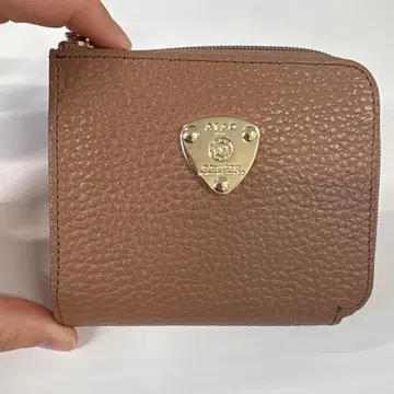 ATAO 아타오 접이식 지갑 가죽 아몬드