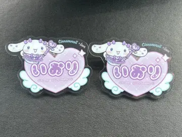 =LOVE 이코라브 시나모롤 아크릴 네임 배지 노구치 이오리