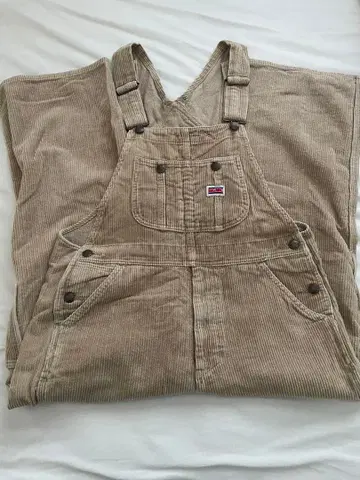 빅맥 코듀로이 오버롤 프리 사이즈