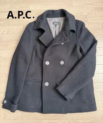 [ A.P.C. ] 울 더블 자켓 블랙