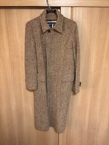 IENA 체스터 코트 브라운 계열 허리 벨트 포함