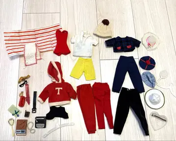 최종 바비 잡화 의류 등 여러가지 빈티지 타미 타미짱 모자