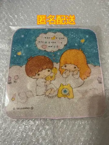 키키&라라 리틀트윈스타 서점 한정판 미니 타월 손수건 산리오