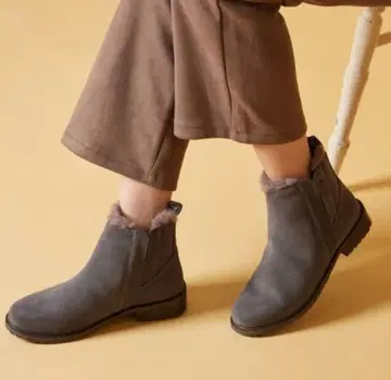 귀여운 [ 에뮤 방수 스킨 사이드 고어 부츠 ] 사이즈 5