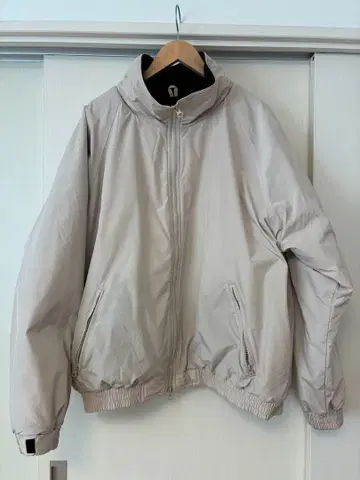 BONBON evistub 루즈핏 플리스 자켓 S 베이지