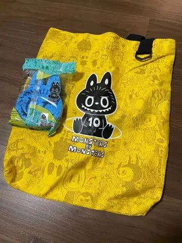 라부부 10주년 토트백 스펀지 세트 LABUBU