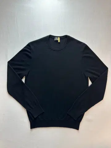 [클리닝 완료] DRUMOHR LUXURY 블랙 캐시미어 크루넥 46M