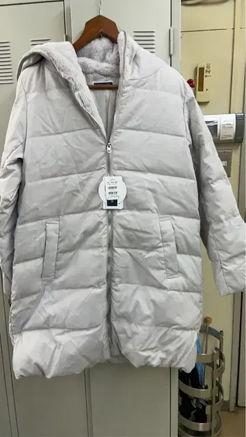 다운 롱 코트 L 사이즈