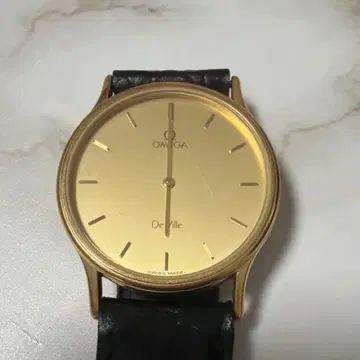 OMEGA 드 빌 골드 블랙