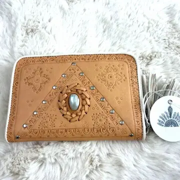 [ 미사용 새상품 ] MAHIYA 가죽 장지갑 호주 정품 구매품