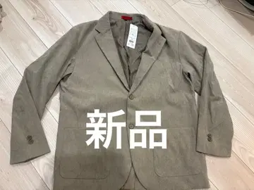 새상품 남성용 코듀로이 테일러드 자켓 베이지 L 사이즈 7990엔