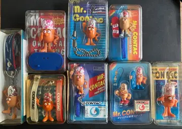 Mr. CONTAC 미스터콘택 스트랩 키링 세트