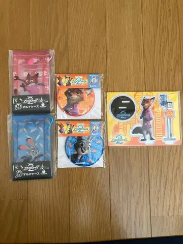 주토피아2 Happy 복권 G상 H상 I상 닉 주디 5종 세트