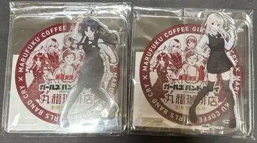 걸즈 밴드 클라이 마루후쿠 커피점 아크릴 스탠드 코스터