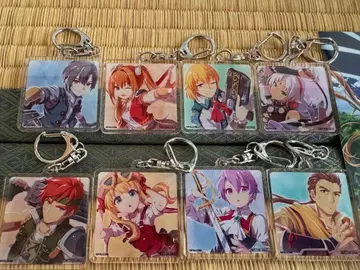 하늘의 궤적 the 1st 출시 기념 추첨회 아크릴 키링 세트