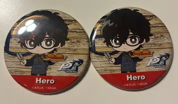 페르소나 5 로얄 R 베이커 캔뱃지 주인공