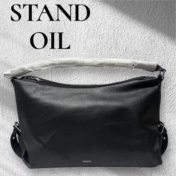 STANDOIL MUSHY BAG 매쉬백 토트백 블랙