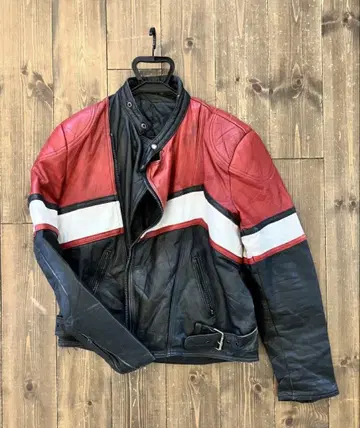 가죽 싱글 라이더 자켓 52 사이즈