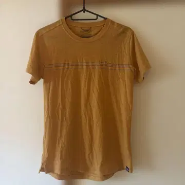 patagonia Capilene Cool Merino S 머스타드