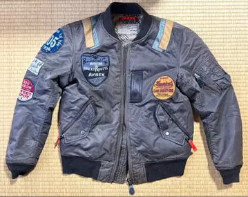 AVIREX 아비렉스 MA-1 플라이트 자켓 와펜